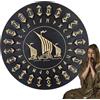 Generico da divinazione in legno, 25 pezzi di in legno per streghe artigianali con disco - Forniture decorative con iscrizioni immortali, strumenti artigianali per la meditazione