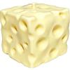 KOBONA Fidgets Giocattolo sensoriale Non appiccicoso Formaggio da spremere Blocco Portatile Morbido Novità Rimbalzo Giocattolo per alleviare l'umore per la casa o l'ufficio