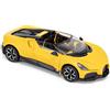 CMJ Bugatti Mistral 1:24 Scale Die-Cast Model Car - Yellow | Detailed Collectors Edition Diecast | Official Licensed Product