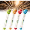 HHDESHSL Pistola ad Acqua per Fuochi D'artificio, 4 Pezzi Pistole ad Acqua in Plastica, Pistola ad Acqua con Fuochi D'artificio Romantici per Spiaggia, Piscina, Giardino e Feste