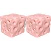 KOBONA Fidgets Giocattolo sensoriale Non appiccicoso Formaggio da spremere Blocco Portatile Morbido Novità Rimbalzo Giocattolo per alleviare l'umore per la casa o l'ufficio
