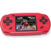 Bornkid Console di Gioco Portatile per Bambini Videogioco Retrò classico HD 220 Incorporato Display da 3 Pollici Sistema Arcade Ricaricabile Regalo di Compleanno per Bambini Anziani (Rosso)