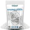 GiDeli Bicarbonato di Sodio Purissimo 5kg - Ideale per la Lievitazione della Pasta per Dolci - Utilizzabile Anche per Lavare e Pulire - Uso Versatile a Casa - Regolatore pH Acqua Piccole Piscine