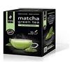 King Cup - 1 Confezione da 10 Bustine Solubili di Matcha Gree Tea da Zuccherare, 10 Stick da 6 Gr per Bevanda al Gusto di Matcha da Aggiungere a 60 Ml di Acqua Calda, Senza Glutine e Senza Lattosio