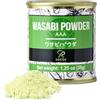 Soeos Wasabi in polvere da 35 g, senza glutine, vegano, di alta qualità, per sushi e sashimi