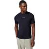 Armani Exchange Plain Front Logo Patch T-Shirt, Navy Scuro, L Uomo