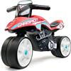 Falk - Draisienne Moto Street Champion - Rosso - Ruote silenziose - Da 2 anni - 40% di plastica riciclata - Made in France - 540S