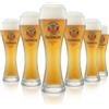 Rastal Erdinger Set di 6 bicchieri da birra, 0,3 l