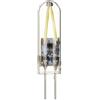 Generic YXJX low voltage bulbs, Confezione da 2, Mini COB LED Filamento Lampadina 1W G4 AC/DC 12V Lampada Faretto Lampadario Vetro Trasparente(Cold White)