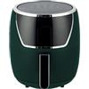 Wintem - Friggitrice ad Aria 5 Litri con LED Touch, Timer 60 Minuti, Spegnimento Automatico, Cottura Senza Olio Rapida e Uniforme per Ricette Croccanti in Famiglia