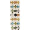 RugVista Fugl og fisk, Tappeto, Moderni I nostri designers, 80 x 250 cm, Rettangolare, Pelo medio, Soggiorno, Camera da letto, Corridoio, Lavabile solo a secco, Beige/Multi