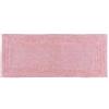 HOMESCAPES Tappetino da bagno lungo, Runner, Lusso 1600gsm Extra Morbido 100% Cotone, Tappetini da bagno reversibili antiscivolo, Lavabili, Super Assorbenti, Asciugatura rapida, Rosa cipria Grande