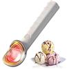 OCCOUMR Porzionatore per gelato riscaldabile, cucchiaio per gelato elettrico, ricaricabile, con riscaldamento one-touch a 45 °C in 15 s (max. 70 °C) per gelato duro