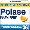 Polase Classico, Magnesio e Potassio,Integratore Alimentare, contro Stanchezza e Fatica Fisica, Caldo, Sali Minerali Organici, Gusto Arancia, 36 Bustine (Confezione da 2)
