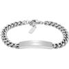 Emporio Armani Uomo Bracciale Color Argento, EGS3304040