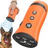 Naxup Dispositivo antiabbaio per cani dispositivo deterrente ad ultrasuoni contro l'abbaio del cane, portata 15 m,3 modalità con LED,dispositivo antiabbaio ad ultrasuoni ricaricabile per interni ed esterni