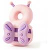 Auirshiky Protezione per la Testa del Bambino,Poggiatesta anti caduta del bambino, cuscino di protezione della camminata del bambino, cuscino del bambino dello zaino (Farfalla di tela)