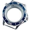 ROUREOX 41mm Cassa Orologio Subacqueo Acciaio 316L Vetro Zaffiro Impermeabile NH34 NH35 NH36 NH38 for Omega Seamaster Diver 300M-11 41MM