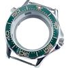 ROUREOX 41mm Cassa Orologio Subacqueo Acciaio 316L Vetro Zaffiro Impermeabile NH34 NH35 NH36 NH38 for Omega Seamaster Diver 300M-5 41MM