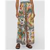 Camilla Pantaloni Larghi In Seta Da Donna Camilla Wide Leg Magic Of The Mercado