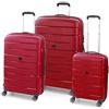 MODO by Roncato STARLIGHT 2.0 SET VALIGIE (Grande, Medio, Cabina) - Rosso Scuro