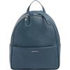 Coccinelle Nory M Zaino in Pelle, Deep Blue, 24 x 30 x 11 cm, Chiusura con Cerniera, Spallacci Regolabili, Donna