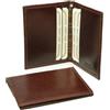 Old Angler Firenze Old Angler Porta Carte di Credito in Pelle Marrone con Schermatura RFID | Made in Italy | 6 Scomparti per Carte | Design Compatto
