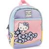 SHOPPARE Zainetto Scuola Hello Kitty per Bambini, con Spallacci Imbottiti e Schienale Comfort, Multicolore Pastello