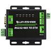 Waveshare Industrial Converter RS232 or RS485 to Ethernet Enables Bi-Directional Transparent Data Transmission