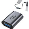 Generic Convertitore da USB a Type C - Adattatore USB3.1 maschio da 10 GB, adattatore portatile con trasmissione di dati ad alta velocità per telecamere, laptop e telefoni cellulari