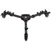 Kingjoy Photography Professional - Treppiede universale pieghevole con ruote in gomma e supporti regolabili per fotocamere Canon, Nikon, Sony, DSLR, videocamere, video illuminazione, portata massima 20kg