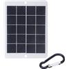 Fafeicy Pannello Solare Portatile 3W 5V USB Impermeabile per Telefoni e Power Bank