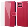 NP-Caser Cover per Motorola G57/G57 Power - Flip Caso in PU Pelle Premium Portafoglio Custodia | Kickstand | Slot per Schede | Chiusura Magnetica per MOTO G57/G57 Power
