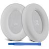 SOPROM Cuscinetti Auricolari di Ricambio Professionali per Cuffie Bose QC Ultra/New QuietComfort Ultra (2ª Generazione) Wireless, con Pelle Proteica e Schiuma Isolante di Alta Qualità
