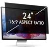 Nsyee Filtro privacy per monitor da 24 pollici, pellicola protettiva per computer, protezione da sguardi indiscreti, rimovibile, anti luce blu, filtro privacy, protezione antiriflesso, 16:9 (531 x 298