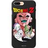Personalaizer Cover per Iphone 7 Plus - 8 Plus Negro con un diseño de Dragon Ball Z Freeza Cell y Buu