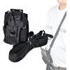 HYSHIKRA Custodia universale in nylon per radio, custodia per walkie-talkie con tracolla per radio ricetrasmittenti Baofeng UV5R Quansheng UVK5 Retevis Kenwood Motorola Yaesu Icom