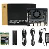 Yahboom Jetson Orin Nano Super 8GB RAM Development Kit 67 Tops 256G SSD Ubuntu 22.04 System Artificial Intelligence Robot Kit (Orin Nano 8GB Off without SSD K-it)