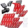 FIXCHORD Nastro Biadesivo Extra Fort, 6 Pezzi di Cuscinetti Adesivi per Dash Cam, cuscinetti adesivi per Dash Cam GoPro, Telecamera per Auto, Dash Cam, per Parabrezza e Cruscotto, Tagliabile