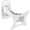 MAHARA Supporto da parete per TV multiposizione, braccio singolo, inclinabile, adatto per schermi da 13 a 27 pollici, compatibile VESA, max 10 kg