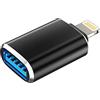 zoyuzan Adattatore da Lightning a USB per iPhone OTG Lettore di Schede Fotocamera Flash Drive Tastiera Mouse U Disk MIDI Hub per Apple MFI 14 13 11 12Pro Max Mini Xr X per Ipad Air Data Sync Piano Converter