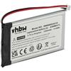 vhbw batteria sostituisce Autec R0BATT00E0018 per Radiocomando Industriale, Telecomando (1200mAh, 3,7V, Li-Poly, senza custodia)