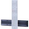 Snrigw Telecomando vocale N2QAYA000144, adatto per TV LCD Panasonic TX-65EZ1002B, TX-50DXW804, TX-55MZ800E, TX-58DX800E, TX-49CXX759, TX-55CXF757, TX-65EZ952B, TX-6552B EZ10000 E TX-65HZ2000E TX