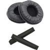 TTTLLNN Cuscinetti auricolari di ricambio per cuffie ForSennheiser PX100, PX100-II, PX200, PX200-II, PXC150, comodi cuscinetti per cuffie
