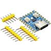 Fpbiagoq RP2040-Zero Scheda di Sviluppo Microcontroller RP2040 Core Processor 133MHz Frequenza operativa Trascinamento e programmazione tramite USB