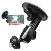 STONVUE Supporto a ventosa per parabrezza per monitor telecamera di backup | Testa a sfera regolabile a 360°, capacità di carico di 5 kg, robusta struttura in metallo, installazione semplice senza