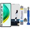 It'Go Display per Xiaomi Mi 10T / Mi 10T Pro 5G M2007J3SY, M2007J3SG, M2007J3SC, schermo LCD di ricambio touch screen con strumenti, nero di alta qualità
