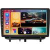 UHSFRA Autoradio per OPEL CORSA D 2007-2012,Android 15 Car Radio 9 pollici IPS Schermo tattile con wireless CarPlay Android Auto Bluetooth WIFI GPS FM RDS Comandi al Volante(A1 1G+32G)