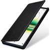 StilGut cover a libro compatibile con Sony Xperia 5 II custodia in pelle ultrasottile, apribile di 360 gradi, cover in pelle - nero
