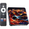 RUPA TV Box Android 14.0 4K @60fps, 2026 Neueste Android Box RK3518 mit RAM 2G ROM 16G WiFi6 Enternet 10/100M Bluetooth 5.0 USB 3.0 Unterstützt HD 8K 2K 1080P Smart TV Box Client Streaming mit Voice Remote